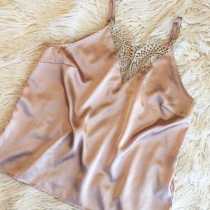 Silk/Lace Slip Cami